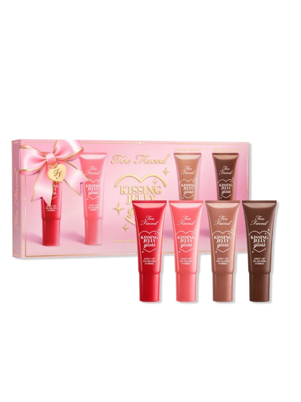 New Too Faced Kissing Jelly Lip Oil Gloss Collection